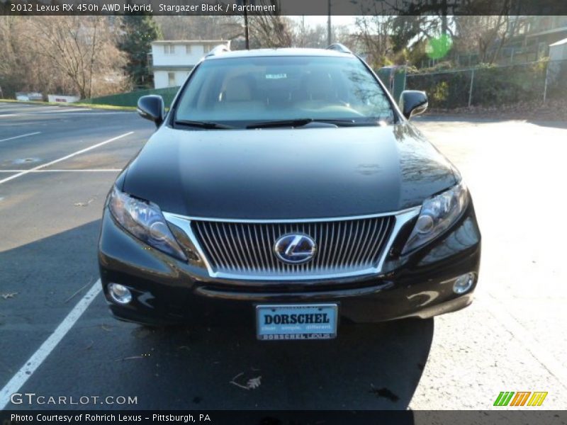 Stargazer Black / Parchment 2012 Lexus RX 450h AWD Hybrid