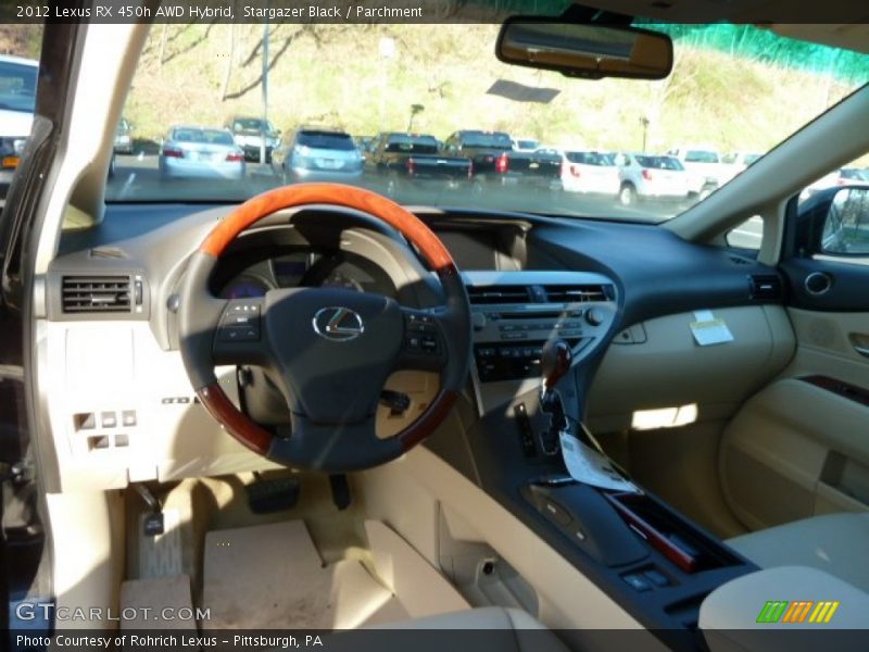Stargazer Black / Parchment 2012 Lexus RX 450h AWD Hybrid