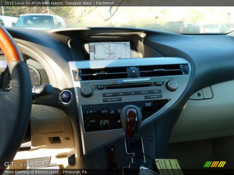 Stargazer Black / Parchment 2012 Lexus RX 450h AWD Hybrid