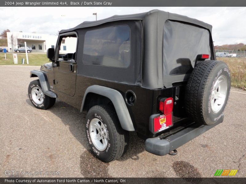 Black / Dark Slate Gray 2004 Jeep Wrangler Unlimited 4x4