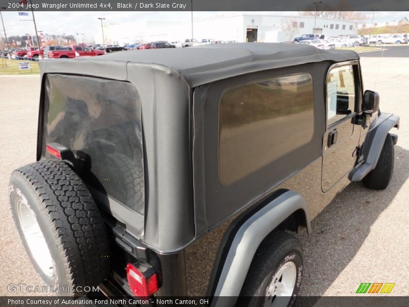 Black / Dark Slate Gray 2004 Jeep Wrangler Unlimited 4x4