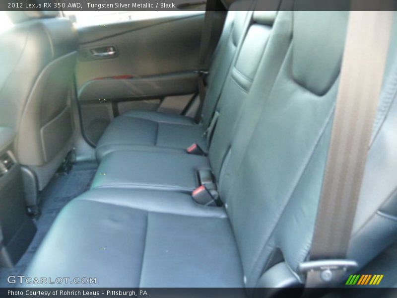 Tungsten Silver Metallic / Black 2012 Lexus RX 350 AWD