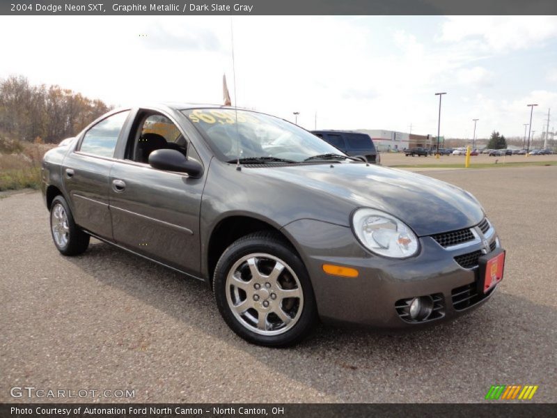 Graphite Metallic / Dark Slate Gray 2004 Dodge Neon SXT