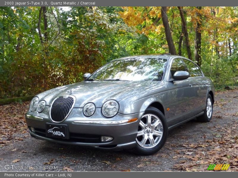 Quartz Metallic / Charcoal 2003 Jaguar S-Type 3.0