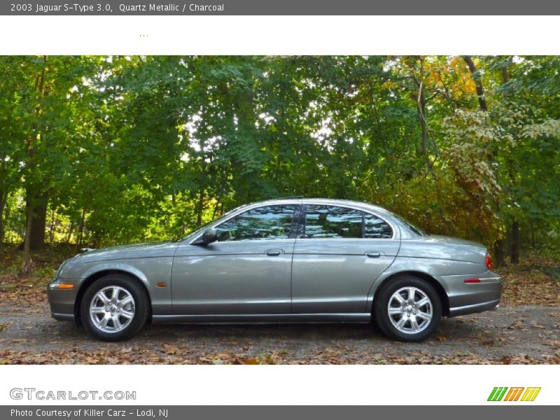 Quartz Metallic / Charcoal 2003 Jaguar S-Type 3.0