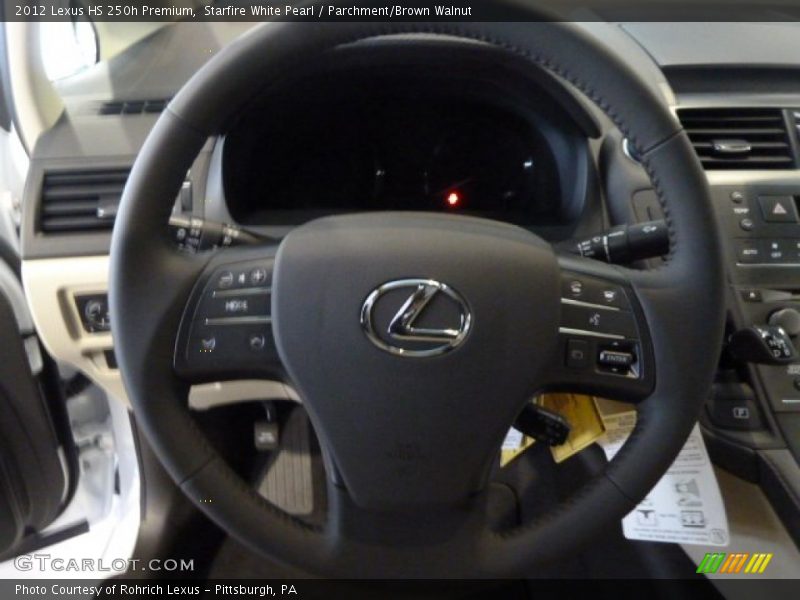  2012 HS 250h Premium Steering Wheel
