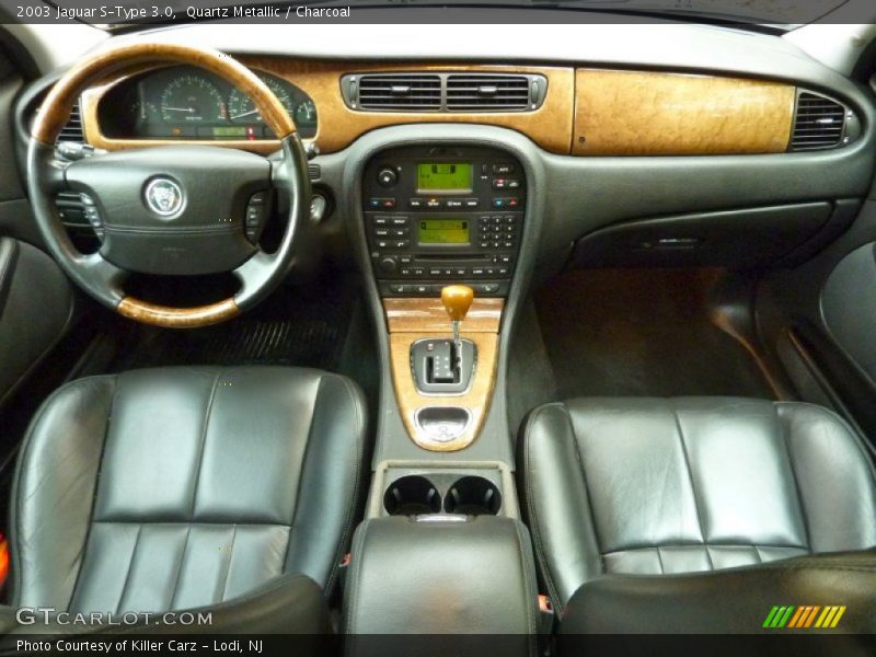 Quartz Metallic / Charcoal 2003 Jaguar S-Type 3.0