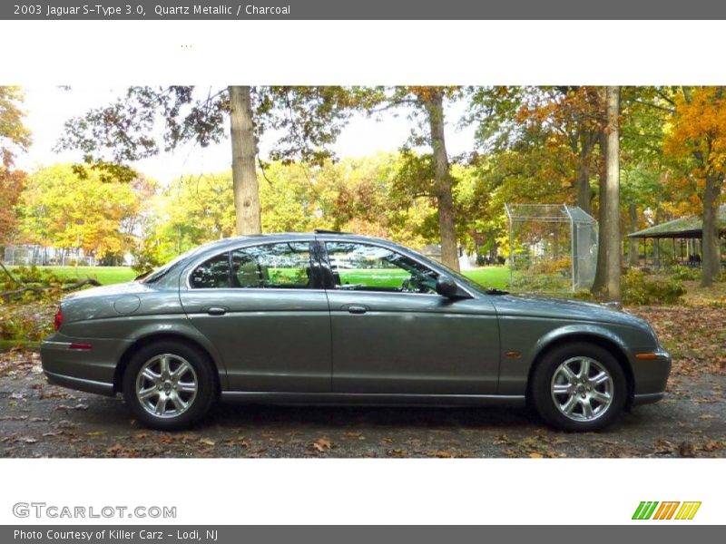 Quartz Metallic / Charcoal 2003 Jaguar S-Type 3.0