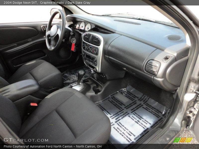 Graphite Metallic / Dark Slate Gray 2004 Dodge Neon SXT