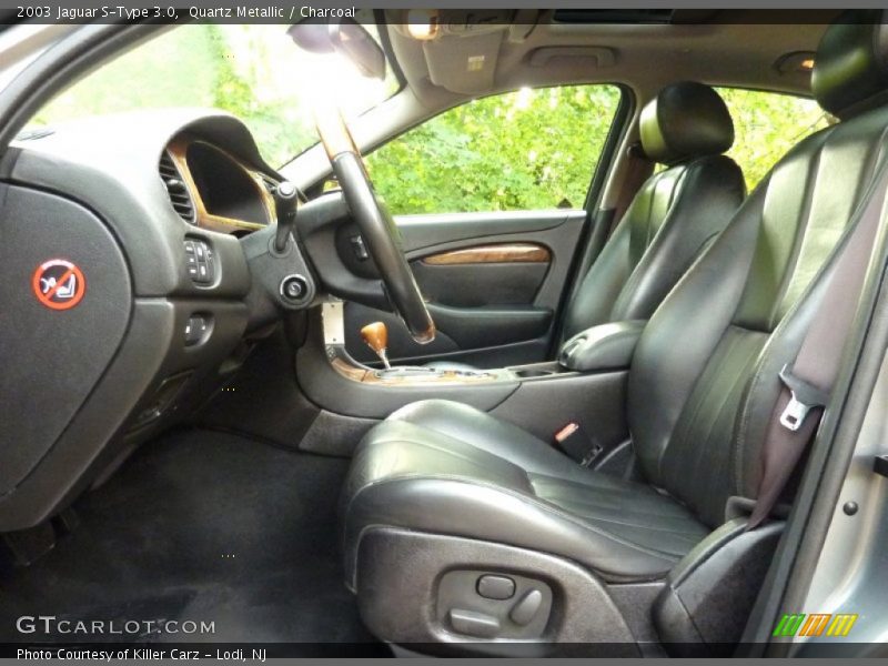 Quartz Metallic / Charcoal 2003 Jaguar S-Type 3.0