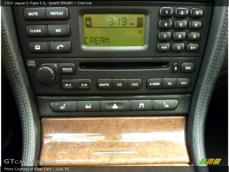 Quartz Metallic / Charcoal 2003 Jaguar S-Type 3.0