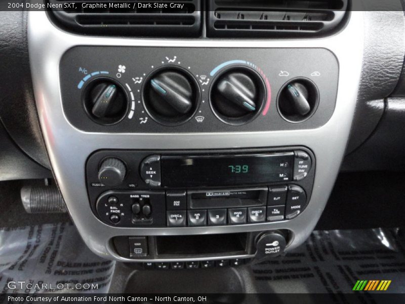 Graphite Metallic / Dark Slate Gray 2004 Dodge Neon SXT