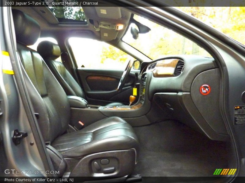 Quartz Metallic / Charcoal 2003 Jaguar S-Type 3.0