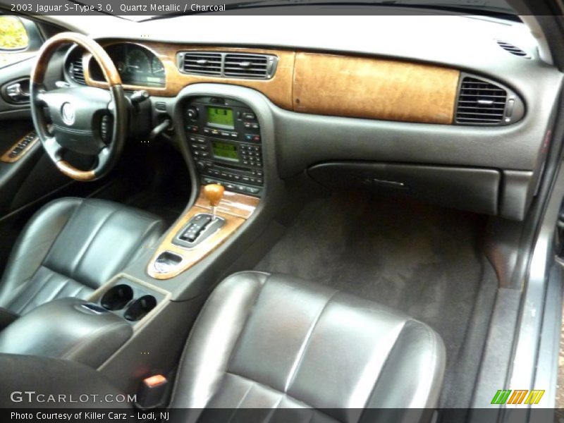 Quartz Metallic / Charcoal 2003 Jaguar S-Type 3.0
