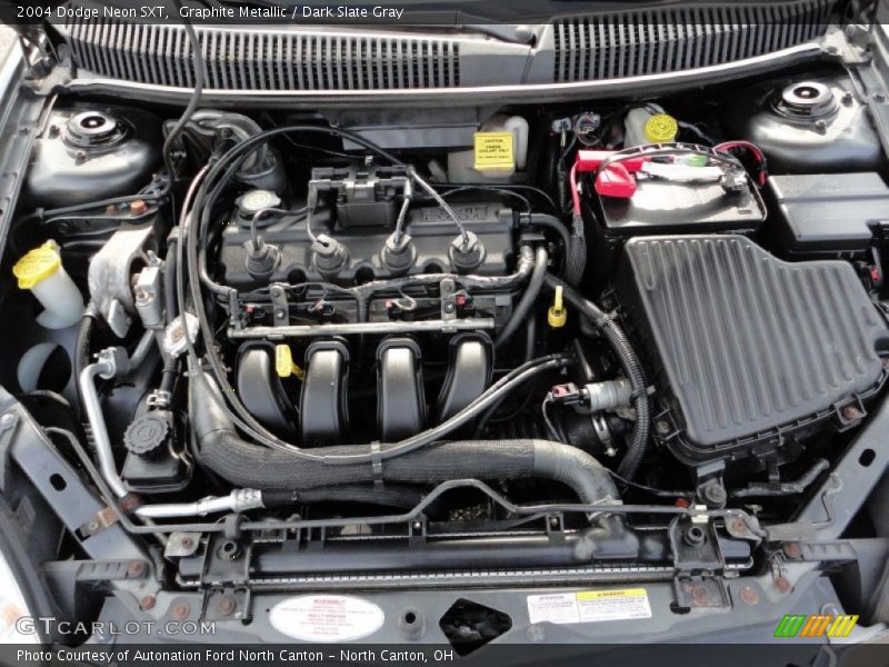 Graphite Metallic / Dark Slate Gray 2004 Dodge Neon SXT