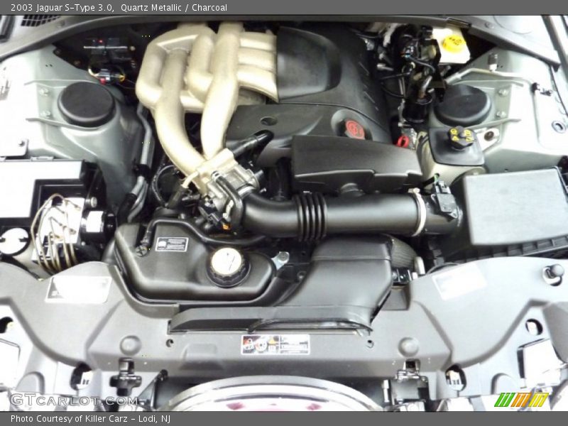 Quartz Metallic / Charcoal 2003 Jaguar S-Type 3.0