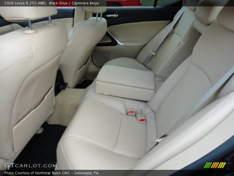 Black Onyx / Cashmere Beige 2006 Lexus IS 250 AWD
