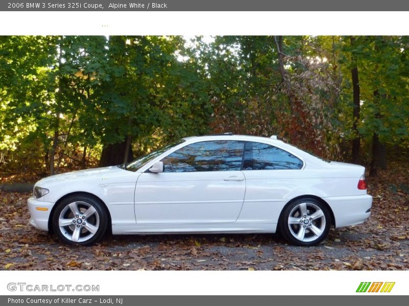 Alpine White / Black 2006 BMW 3 Series 325i Coupe