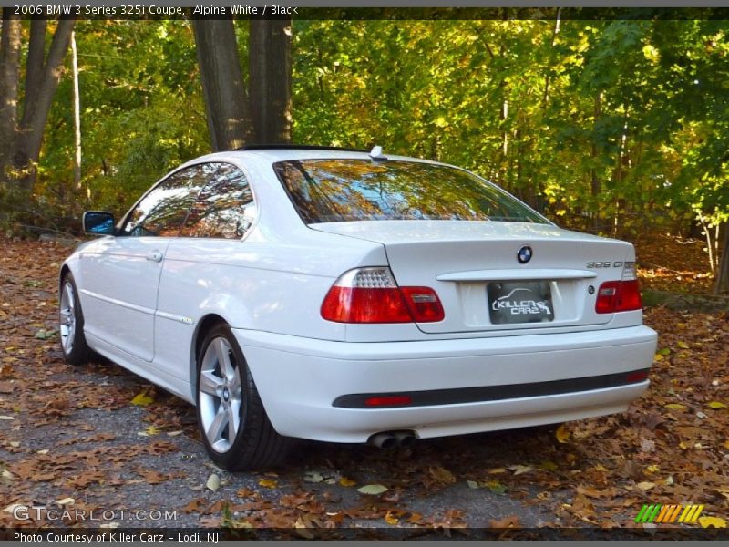 Alpine White / Black 2006 BMW 3 Series 325i Coupe