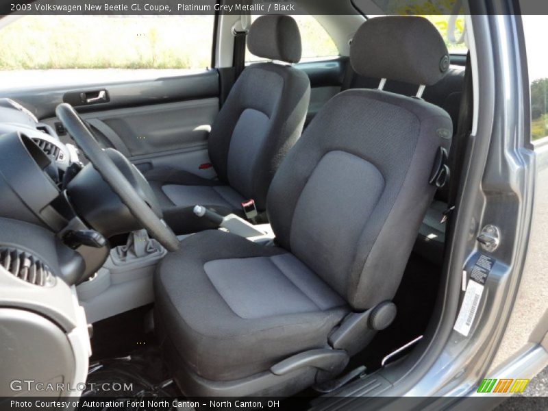  2003 New Beetle GL Coupe Black Interior