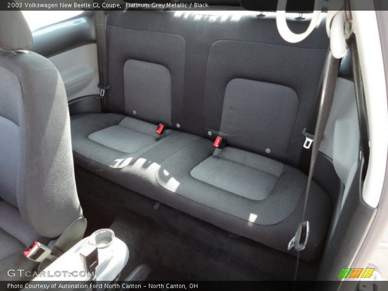 Platinum Grey Metallic / Black 2003 Volkswagen New Beetle GL Coupe