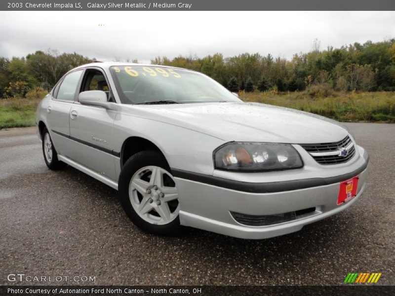 Galaxy Silver Metallic / Medium Gray 2003 Chevrolet Impala LS