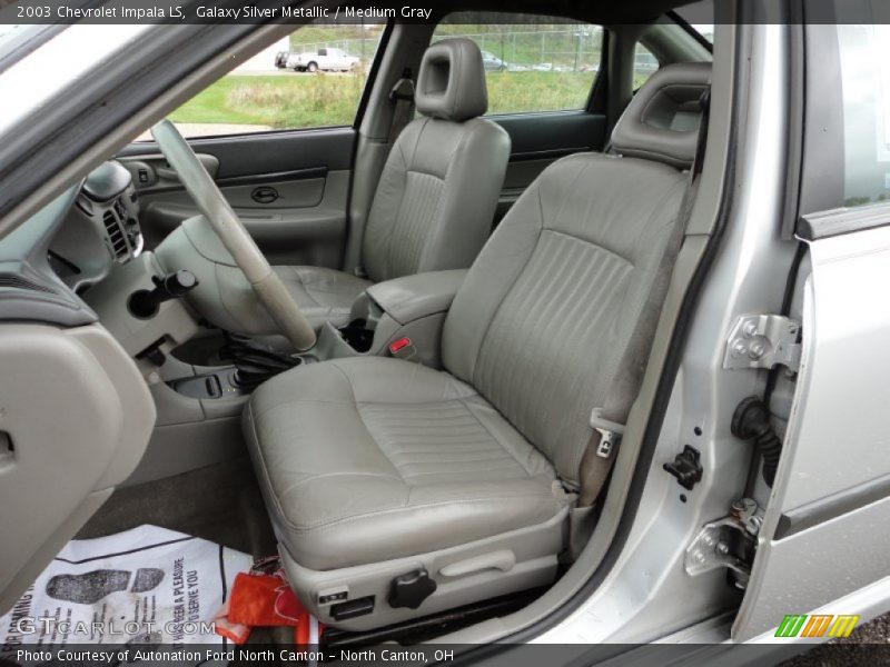 Galaxy Silver Metallic / Medium Gray 2003 Chevrolet Impala LS