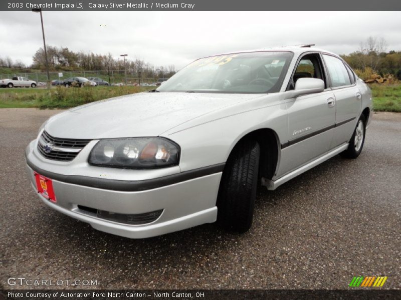 Galaxy Silver Metallic / Medium Gray 2003 Chevrolet Impala LS