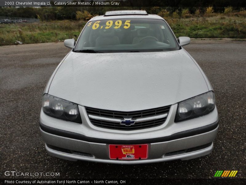 Galaxy Silver Metallic / Medium Gray 2003 Chevrolet Impala LS