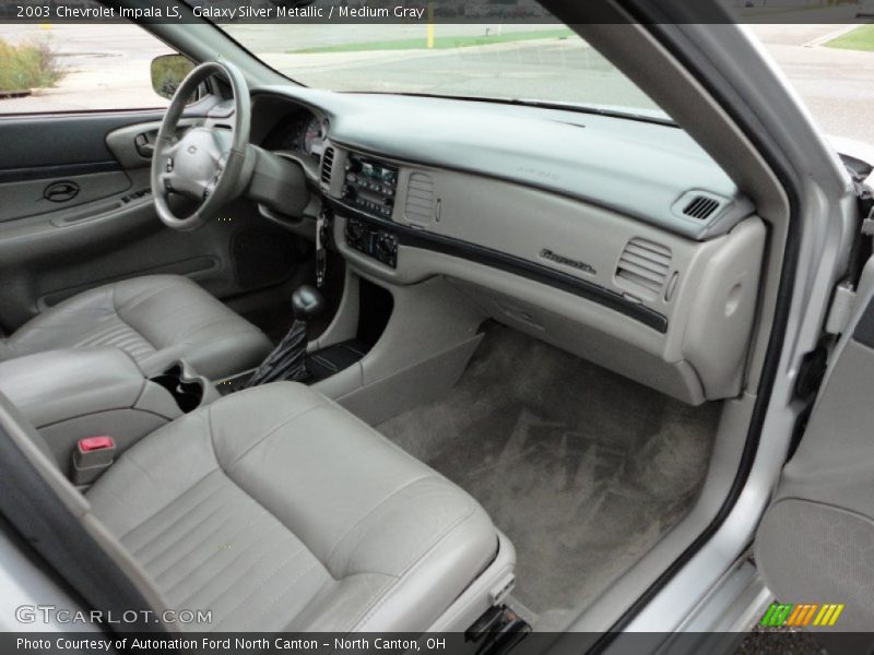 Galaxy Silver Metallic / Medium Gray 2003 Chevrolet Impala LS