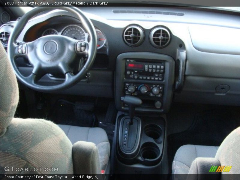 Liquid Gray Metallic / Dark Gray 2003 Pontiac Aztek AWD