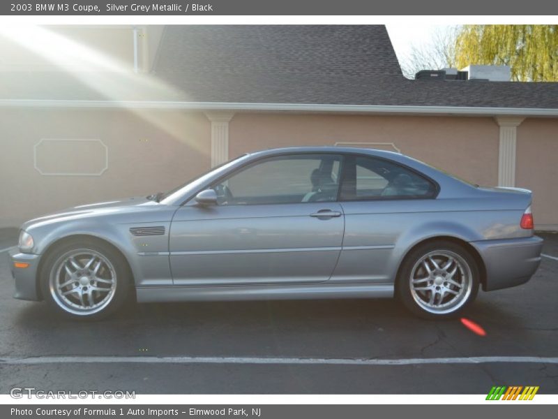 Silver Grey Metallic / Black 2003 BMW M3 Coupe