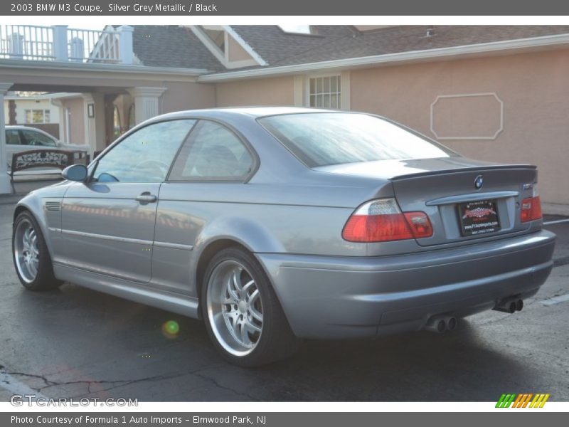 Silver Grey Metallic / Black 2003 BMW M3 Coupe