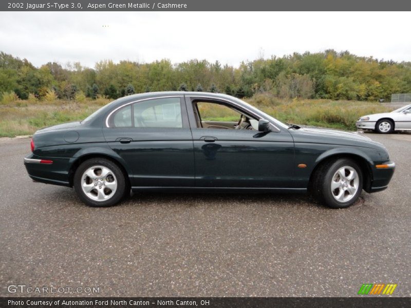  2002 S-Type 3.0 Aspen Green Metallic