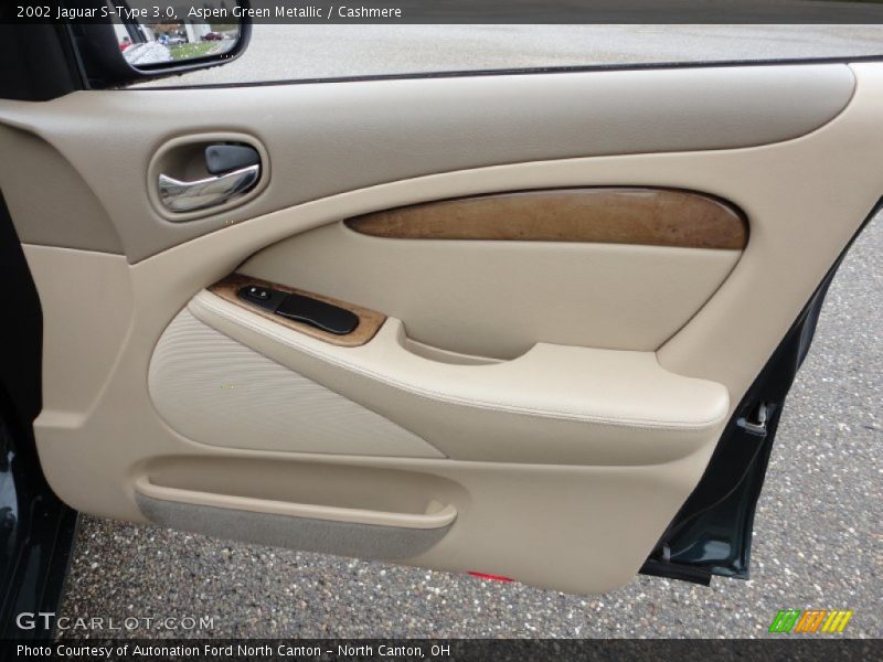 Aspen Green Metallic / Cashmere 2002 Jaguar S-Type 3.0