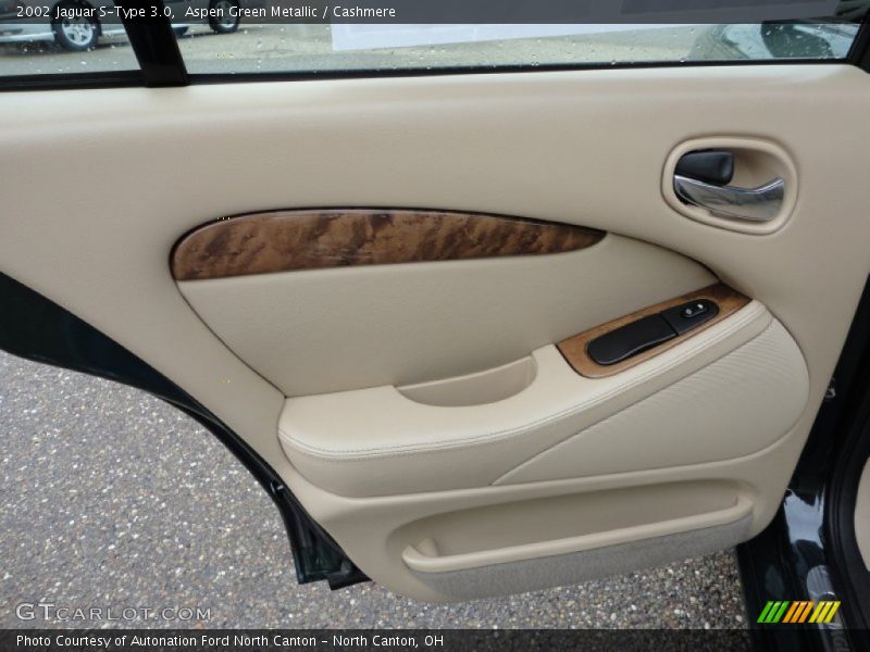 Aspen Green Metallic / Cashmere 2002 Jaguar S-Type 3.0