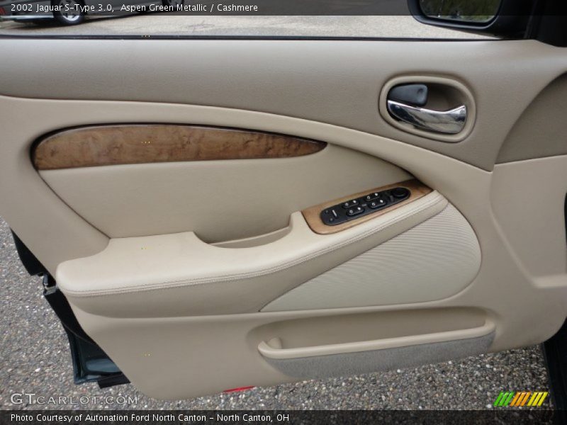 Aspen Green Metallic / Cashmere 2002 Jaguar S-Type 3.0