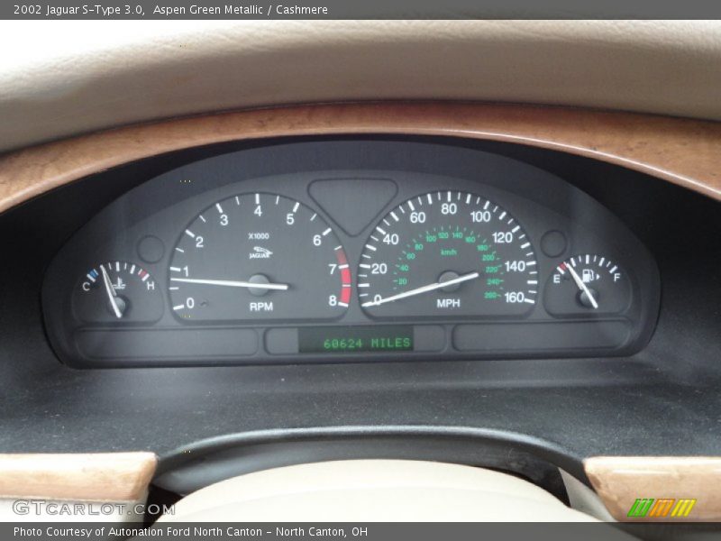  2002 S-Type 3.0 3.0 Gauges
