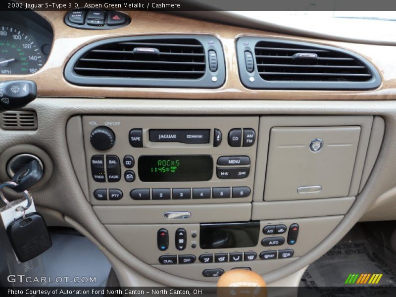 Controls of 2002 S-Type 3.0