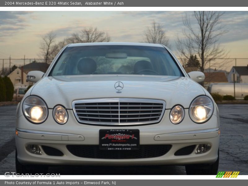 Alabaster White / Ash 2004 Mercedes-Benz E 320 4Matic Sedan