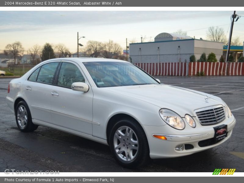 Alabaster White / Ash 2004 Mercedes-Benz E 320 4Matic Sedan