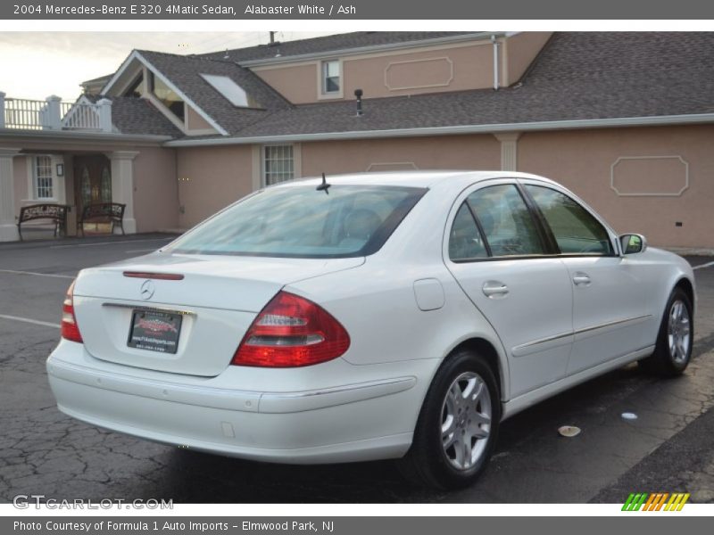 Alabaster White / Ash 2004 Mercedes-Benz E 320 4Matic Sedan