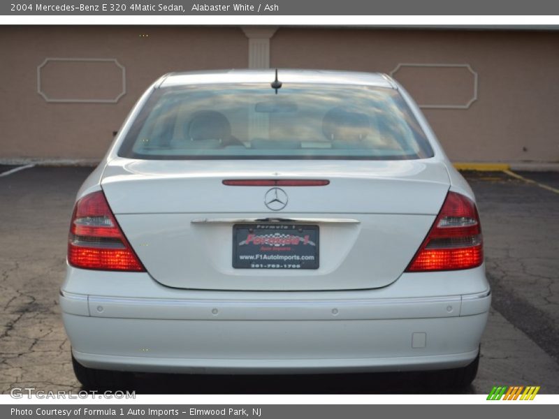 Alabaster White / Ash 2004 Mercedes-Benz E 320 4Matic Sedan