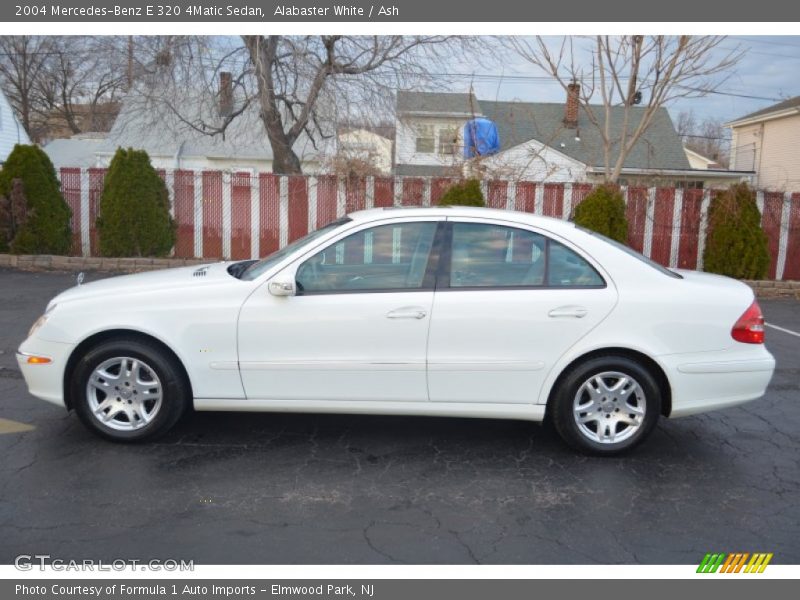 Alabaster White / Ash 2004 Mercedes-Benz E 320 4Matic Sedan