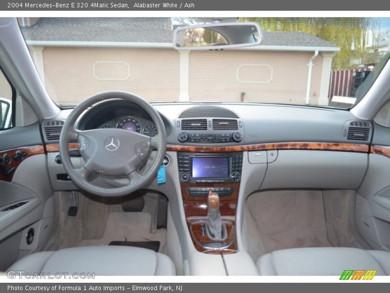 Alabaster White / Ash 2004 Mercedes-Benz E 320 4Matic Sedan