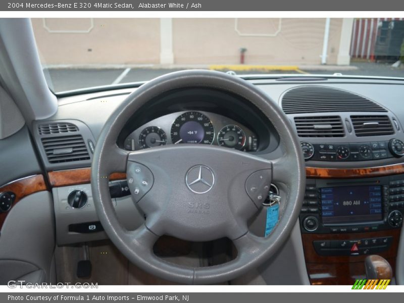 Alabaster White / Ash 2004 Mercedes-Benz E 320 4Matic Sedan