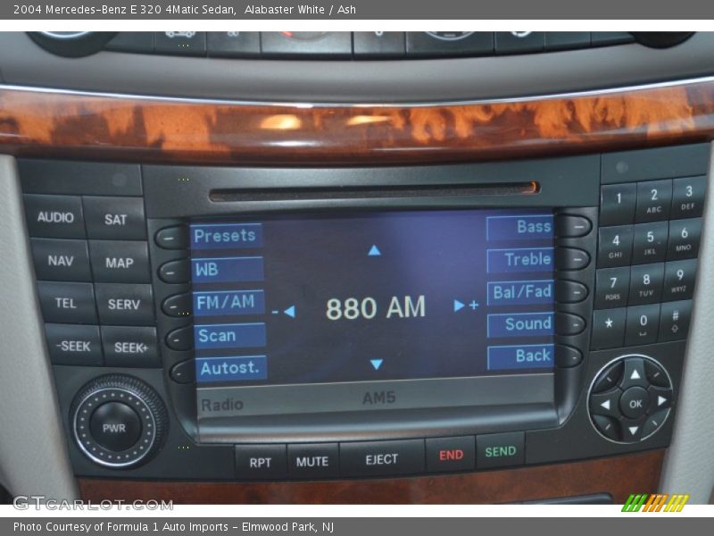 Alabaster White / Ash 2004 Mercedes-Benz E 320 4Matic Sedan