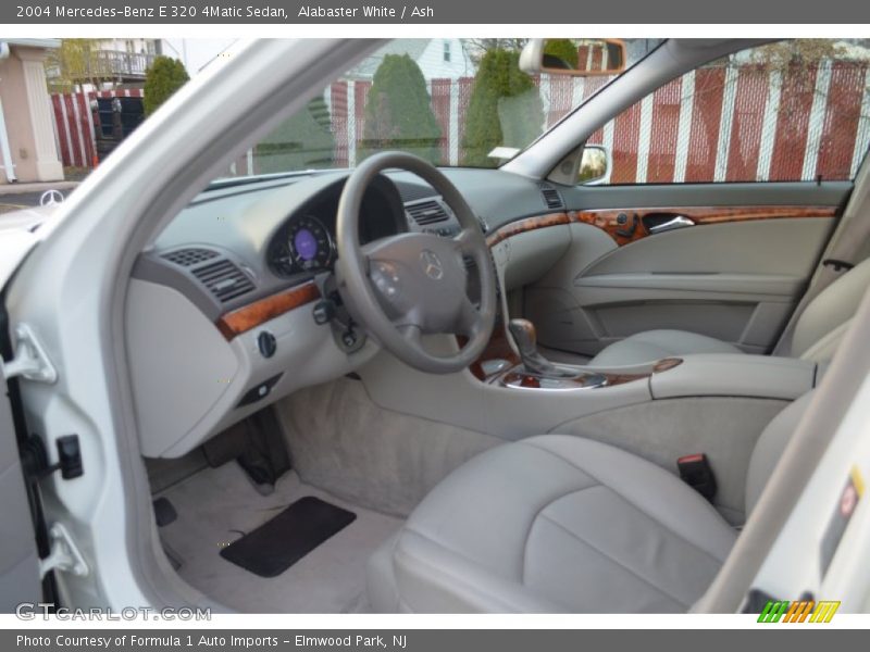 Alabaster White / Ash 2004 Mercedes-Benz E 320 4Matic Sedan