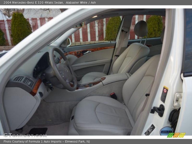 Alabaster White / Ash 2004 Mercedes-Benz E 320 4Matic Sedan