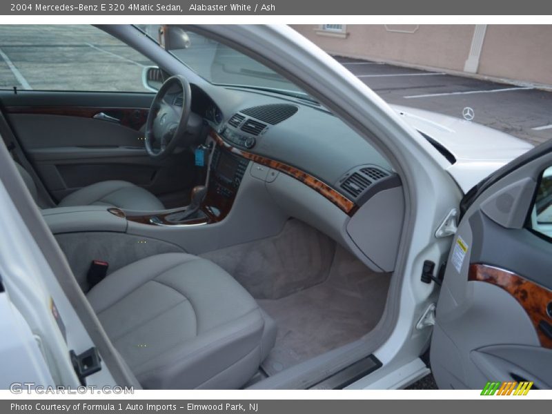 Alabaster White / Ash 2004 Mercedes-Benz E 320 4Matic Sedan